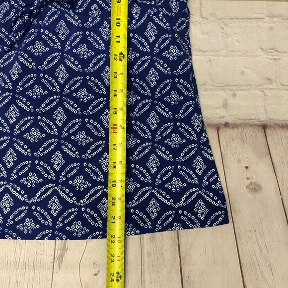 Lands' End Women Swimwear Swim Tankini Top Size 16D Blue Underwire B319 -26 - Picture 3 of 14